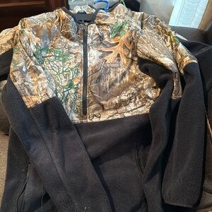 Columbia camo pullover jackets